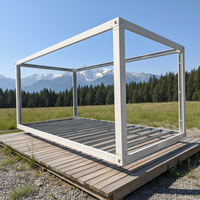 Kit de structure en acier pour maisonnette mobile préfabriquée 6m*3m (10x20ft) à monter soi-même, économique, en gros