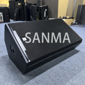 Moniteur de scène actif professionnel NX 915-SMA, enceintes 15 pouces, système audio professionnel amplifié, moniteurs de scène au sol - Product Image 2