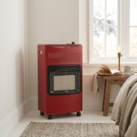 Chauffage au gaz infrarouge à économie d'énergie, portable, sur roulettes, autonome, au GPL, pour intérieur, maison, atelier, bureau, chambre