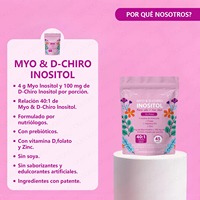 Poudre de mélange OEM Myo-Inositol D-Chiro Inositol 40:1 pour l'équilibre hormonal PCOS, supplément en vrac sous marque privée