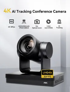 ระบบการประชุมทางเสียง Luckimage ระบบติดตามการประชุมทางวิดีโออัตโนมัติ USB3.0ระบบกล้องประชุม4K