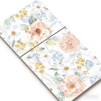 Carrelage à motif floral botanique 400x800mm Mat Antidérapant Carrelage de sol intérieur Garantie 1 an