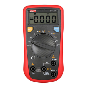 Multimètre numérique portable UNI-T UT136C à plage <span class=keywords><strong>automatique</strong></span>, avec fonction de maintien des données, mesureur LCR, fréquence AC/DC, résistance, multimètre à plage <span class=keywords><strong>automatique</strong></span> - Product Image 1