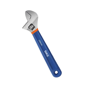 4-piece Adjustable <strong>Wrench</strong> <strong>Set</strong> Wide Jaw Chrome Finish Double Dipping Handle Laser Marked CRV Steel OEM for <strong>Professional</strong> Use - Product Image 2