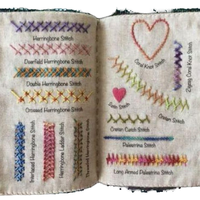 LANDFUL Libro de Punto de Cruz Hecho a Mano DIY, Estilo Animal, Base de Espuma, Cuadrado, Arte Coleccionable, Manualidades, Bordado