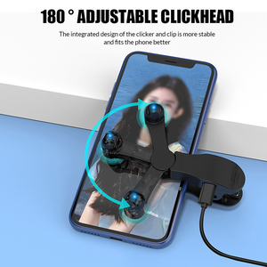<span class=keywords><strong>Free</strong></span> Your Hands Écran de téléphone portable <span class=keywords><strong>Clicker</strong></span> automatique pour la diffusion en direct Réglage de l'équipement Plug and Play <span class=keywords><strong>Clicker</strong></span> automatique silencieux - Product Image 3