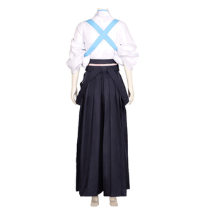 Nuevo Estilo <span class=keywords><strong>Genshin</strong></span> <span class=keywords><strong>Impact</strong></span> Kamisato <span class=keywords><strong>Ayaka</strong></span>, Kimono de Entrenamiento, Disfraz de Halloween, Vestido de Cosplay, Material de Poliéster, Unisex para Adultos - Product Image 3
