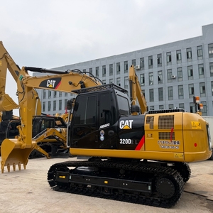 Excavadora Usada CAT 320D2L con Línea de Martillo Hidráulico, Excavadora Caterpillar de 20 Toneladas para Proyectos de Demolición y Minería - Product Image 1