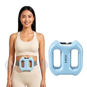 Smart Waist <b>Massage</b> Belt Infrared Physiotherapy USB Rechargeable Lithium Battery Blue Compact Design - Product Image 1