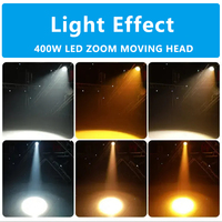 AOPU Support RDM et CTO LED tête mobile Zoom lumière stroboscopique COB visage lumière pour DJ Disco