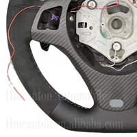 Volant en cuir microfibre LED M Performance personnalisable en gros pour Série 3 E90 E91 E92 E93