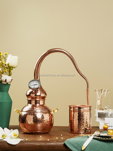 Materiale di rame piccolo distillatore di olio essenziale di fiori di gringer/macchina per l'estratto di acqua di rose - Product Image 3