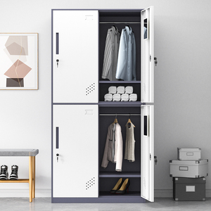 Armoire de rangement en acier pour atelier, salle de sport, vestiaire métallique - Product Image 1