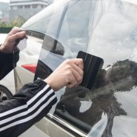 Outil de pose de film plastique en feutre pour le wrapping de voiture, la fabrication de panneaux, le bricolage, les fenêtres et l'artisanat