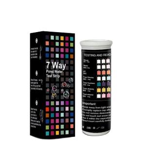 Tiras Reactivas para Piscinas 4/7 en 1, Fáciles y Precisas, para Cloro Libre, Nitrato, Dureza, Nitrito y pH - Product Image 1