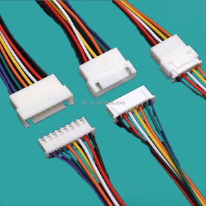 Jst xhr 2.54mm <span class=keywords><strong>3</strong></span> pin kết nối 20 pcs nam cắm và 20 pcs nữ ổ cắm micro dây kết nối với 100mm cáp mở rộng AWG 26 - Product Image 1