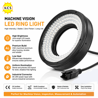 Anneau lumineux pour vision industrielle 50mm DC24V, éclairage LED blanc, bleu, rouge, vert pour inspection de petites pièces