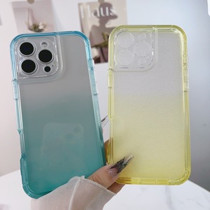 Estilo de lujo <span class=keywords><strong>2</strong></span> en 1 Gradiente transparente color brillante funda de teléfono para Vivo V40 Lite 5G V40 Y03 4G - Product Image 4