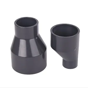 Chinese 2023 Popular Chemical Industrial UPVC Reducing Coupling DIN Standard pipe fittings PN16 Reducing joints