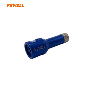 แกนเจาะ M14 arix รูปดอกไม้แบบสุญญากาศ14มม. ดีไซน์ใหม่แกนเจาะคอนกรีตหินแกรนิตหินอ่อนเซรามิก - Product Image 5