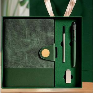 Coffret Cadeau Exécutif Personnalisé avec Logo d'Entreprise : Carnet, Stylo et Clé USB – Idéal pour Promotion et Souvenir (OEM) - Product Image 4