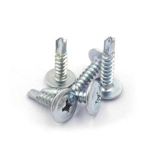 สกรูเจาะรูปลายแหลมหัวเวเฟอร์สแตนเลสแบบกำหนดเองจากผู้ผลิต - Product Image 1