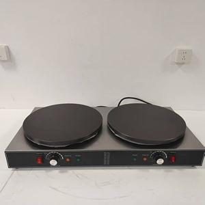 <span class=keywords><strong>Prix</strong></span> usine Portable 50Cm Crêpe Automatique Faisant La Machine Double Professionnel Mini Crêpière Injera - Product Image 2