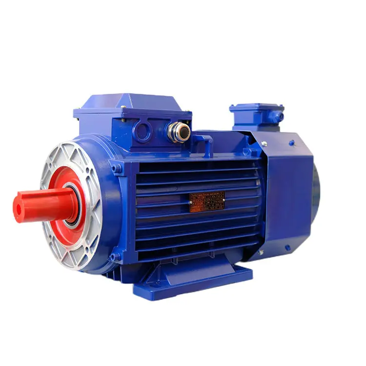 YVF YVP7.5KW Three-Phase Asynchronous AC Motors Variable Frequency 380V AC Volta 50/60Hz Frequency Totally Enclosed Protection