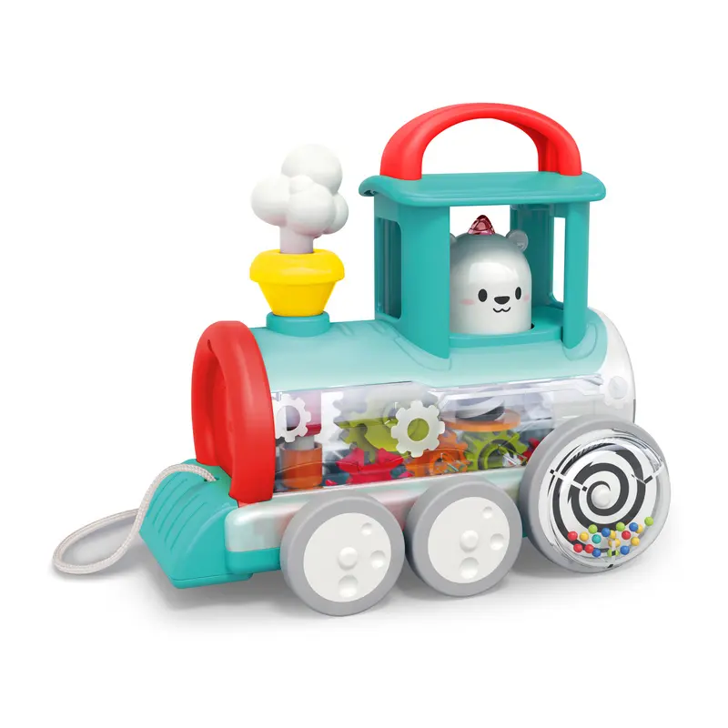 EPTベビーキッズインテリジェンスおもちゃかわいい漫画の電車プッシュだけで子供のための電車のおもちゃギフト
