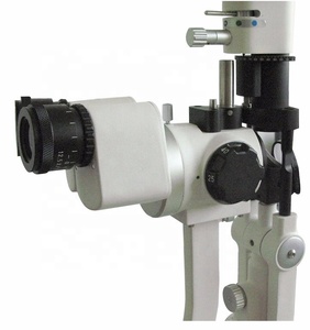 Lámpara de hendidura óptica galileana profesional 2020 con aumento, equipos ópticos oftálmicos, bombilla Aupha V Hongdee OEM CE - Product Image 1