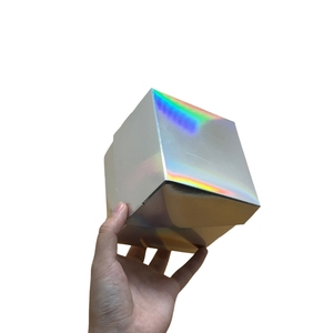 Tùy Chỉnh Chất Lượng Cao UV In Kim Loại Vàng Kraft Hộp Giấy Có Thể Gập Lại Bánh Và Bao Bì Mỹ Phẩm Với Nhãn Hiệu Riêng Thiết Kế - Product Image 5