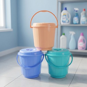 Cubo Plegable de Plástico para Almacenamiento de Alimentos, 20 Litros, Ecológico, Apilable, Duradero, Conserva la Frescura, Listo para Viajar - Product Image 3