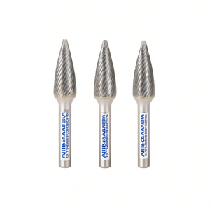 Fraise rotative à flamme Ttake Ab8600 en carbure monobloc 16 mm x 25 mm x 6 mm pour le meulage et le façonnage de précision - Product Image 2
