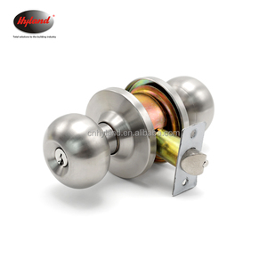 Дверной замок из нержавеющей стали Hyland OEM 6093 PB ET, дверной замок для отеля, ручка в форме яйца, ручка входной двери, защелка 60/70 мм - Product Image 4