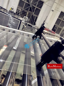 Machine de production de feuilles transparentes en plastique PVC PET WPC ABS/PP/TPU/PC/PMMA Haute productivité Roulement et moteur - Product Image 4