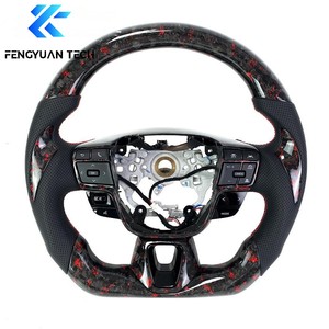 Volant <span class=keywords><strong>de</strong></span> direction personnalisé en fibre <span class=keywords><strong>de</strong></span> carbone pour Toyota Camry 9e génération Se Le Xse Avalon 2024 2025 2026 Accessoires - Product Image 3