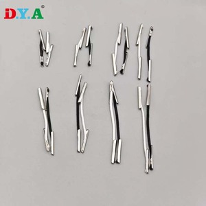 Kho đa kích thước đường kính trắng đen kim loại gai dây đàn hồi cho máy tính xách tay cuốn sách ràng buộc tự làm trang trí - Product Image 1