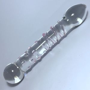 Masajeador Anal de Vidrio de Borosilicato Suave, Dildo Transparente para Mujeres u Hombres - Product Image 3