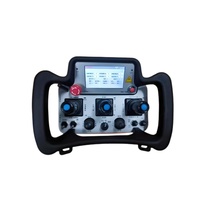 Télécommande sans fil hydraulique, contrôleur radio LCD étanche IP pour pompe à béton et équipement de grue mobile