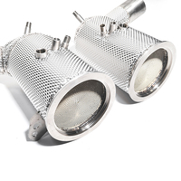 Downpipe Catalítico de Alto Flujo de 200 Celdas de Grado de Competición para Porsche 992 Carrera S 3.0T, Mejora de Rendimiento del Escape Deportivo