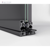 Fuson Aluminium Conception économe en énergie Fenêtres coulissantes Glisser en douceur Fenêtres Autres fenêtres coulissantes Fenêtre en aluminium