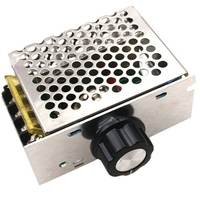 Gradateur électronique à thyristor haute puissance 4000W 220V redresseur contrôlé par silicium régulateur de tension Thermostat de contrôle de vitesse nouveau