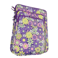 Nouveauté : Housse de livre réutilisable en néoprène au design adorable et personnalisé, pochette pour livre, sac pour tablette, housse pour ordinateur portable, cadeau d'anniversaire