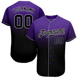 Jersey de béisbol personalizado con MOQ bajo para marcas de ropa urbana estadounidenses, con logotipo bordado para venta minorista en EE. UU. - Product Image 1