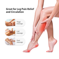 Appareil de massage professionnel à compression d'air pour les jambes, OEM/ODM, bottes de récupération complètes pour la circulation sanguine avec chaleur