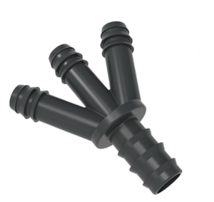 DaringFish Raccord fileté ABS en Y à 4 <span class=keywords><strong>voies</strong></span> 16 mm x 1/2"-<span class=keywords><strong>3</strong></span>/4" M, <span class=keywords><strong>Diviseur</strong></span> d'irrigation pour ferme, verger et jardin - Product Image 4