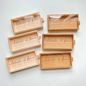 Großhandel 3D Nerz-Wimpern 15 18 20 22 25mm Kundenspezifische Verpackungsboxen mit Matter Laminierung 5 Paare pro Packung - Product Image 4