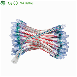 Addressable 12mm UCS1903 <span class=keywords><strong>WS2811</strong></span> DC12V 24V lampu piksel LED lampu peluru Raywu konektor tali lampu dalam ruangan luar ruangan - Product Image 3