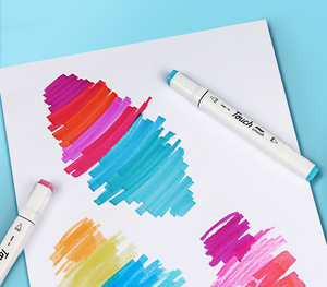 Blocco di Carta per Marcatori <span class=keywords><strong>A4</strong></span> Touch Cool, 30 <span class=keywords><strong>Fogli</strong></span>, Album da <span class=keywords><strong>Disegno</strong></span> Professionale per Studenti e Artisti, Materiali Artistici - Product Image 3
