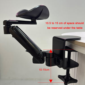 Алюминиевый Настольный зажим для крепления локтей регулируемый подлокотник компьютерный стол современный дизайн офисного использования для маникюрного принтера - Product Image 5